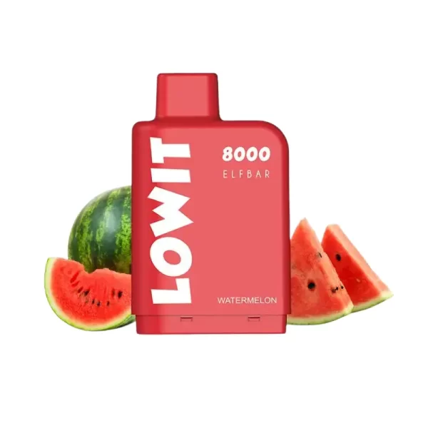 watermelon ELFBAR Lowit Pod 8000 puffs