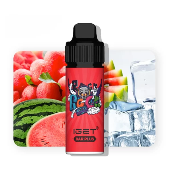 Watermelon Ice IGET Bar Plus 6000 Züge