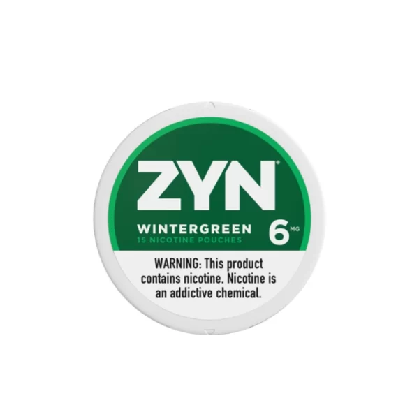 Wintergreen ZYN Nicotine Pouch 6mg